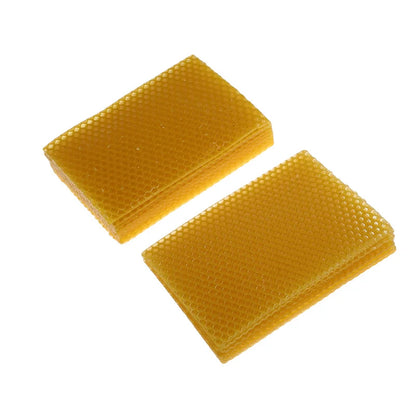 10PCS Beeswax Honeycomb Beekeeping Tools Beehive Help Bees To Make Nests Practical Beeswax Durable Beehive Flake