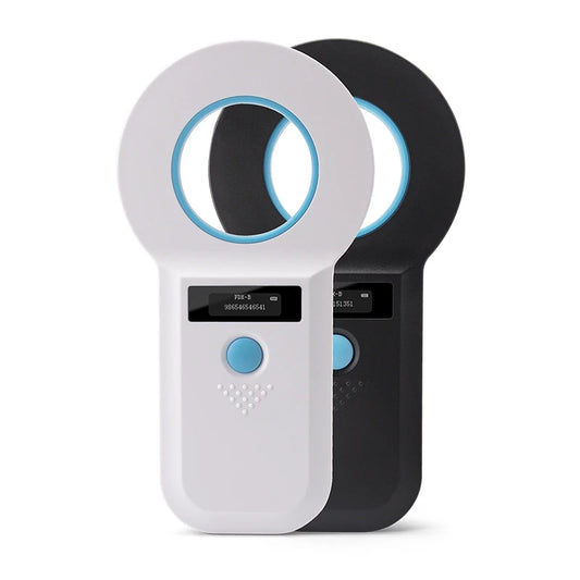 Portable RFID 134.2Khz/125Khz EMID Pet Chip Scanner Data Storage Animal Tag Reader FDX-B ISO 11784/85 Microchip ID For Dog Cat