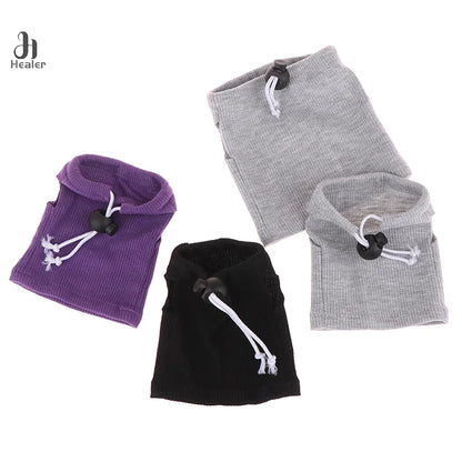 Cute Lizard Clothes Round Neck Sleeveless Pullover Top Breathable Reptile Bearded Dragon T-Shirt Vest Top Small Animals Clothes