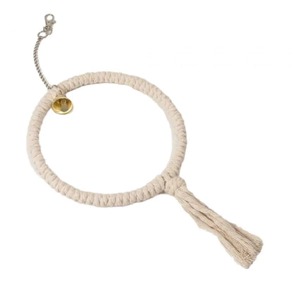 Cage Hanging Toy Chew Play Toy Boredom Breaker Perches Circle Ring Stand Parrot Ringing Cotton Rope Swing