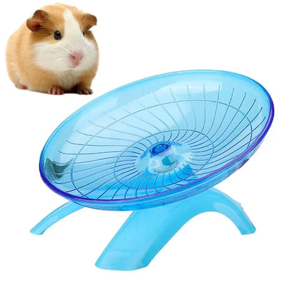 Hamster Running Wheel Super Silent 7 Inch Acrylic Running Disc Toy Thickened And Sturdy Hamster Accessories For Hamsters Gerbils