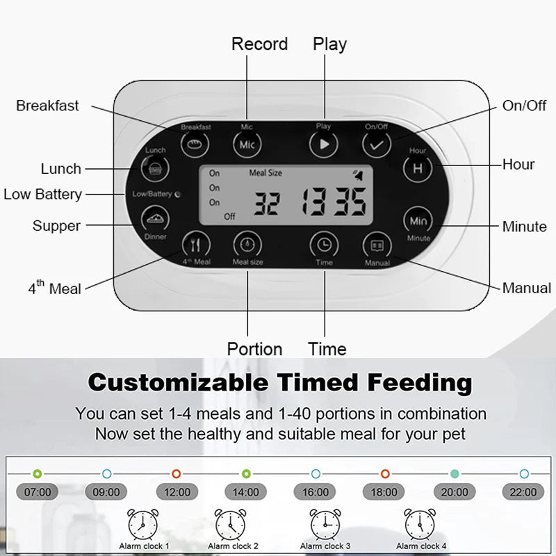 Smart APP Controlled Cat Feeder