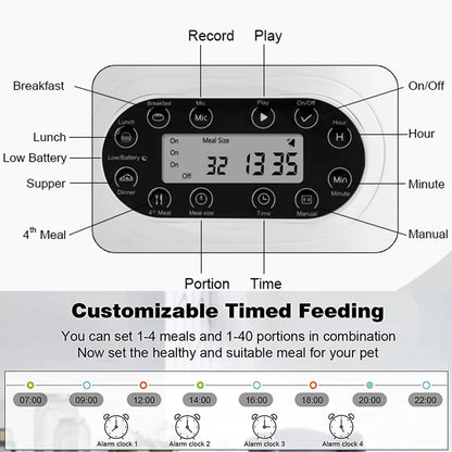 Smart APP Controlled Cat Feeder
