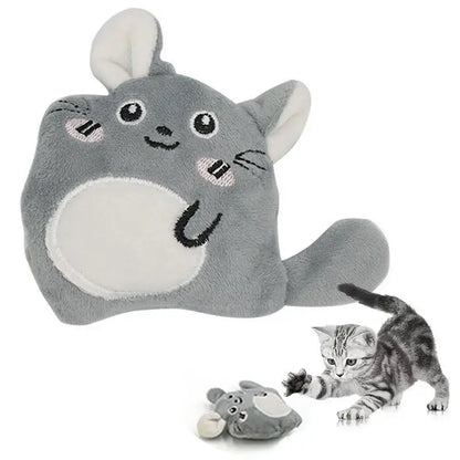 Cat Catnip Toy Built-in Catnip Interactive Cat Pillow Toy Relieve Stress Stuffed Plush Animal Pet Supplies Exercise Your Cat