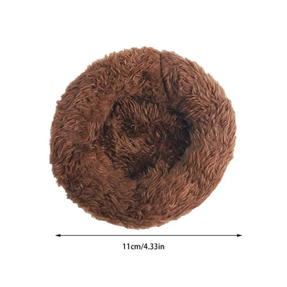 Bird Cotton Nest Coconut Shell Parrot Warm Nest Mat Bird Sleeping Tool with Thickened Edge for Lovebird Budgie Parakeet Conure