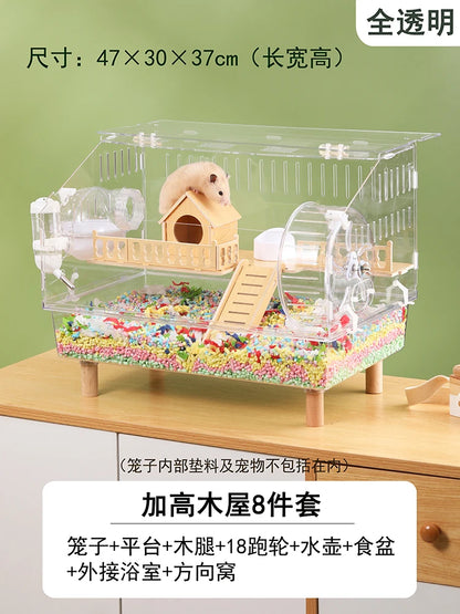 Hamster Cage Djungarian Hamster Special Cage Super Cheap Big Villa Basic Cage All Products Set Complete