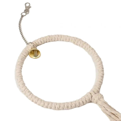 Cage Hanging Toy Chew Play Toy Boredom Breaker Perches Circle Ring Stand Parrot Ringing Cotton Rope Swing