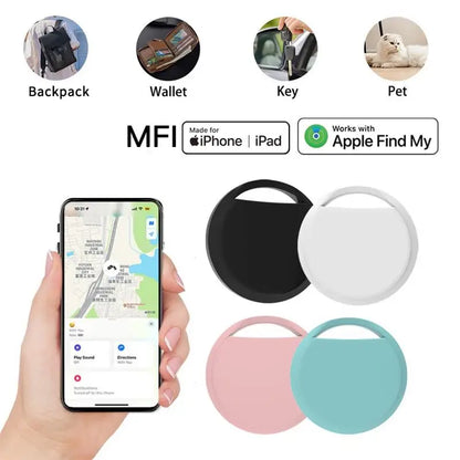 4-Pack GPS Tracker Bluetooth Smart air tag locator Work with Apple Find My ITag Anti Lost Reminder Device Car Key Pet Kid Finder