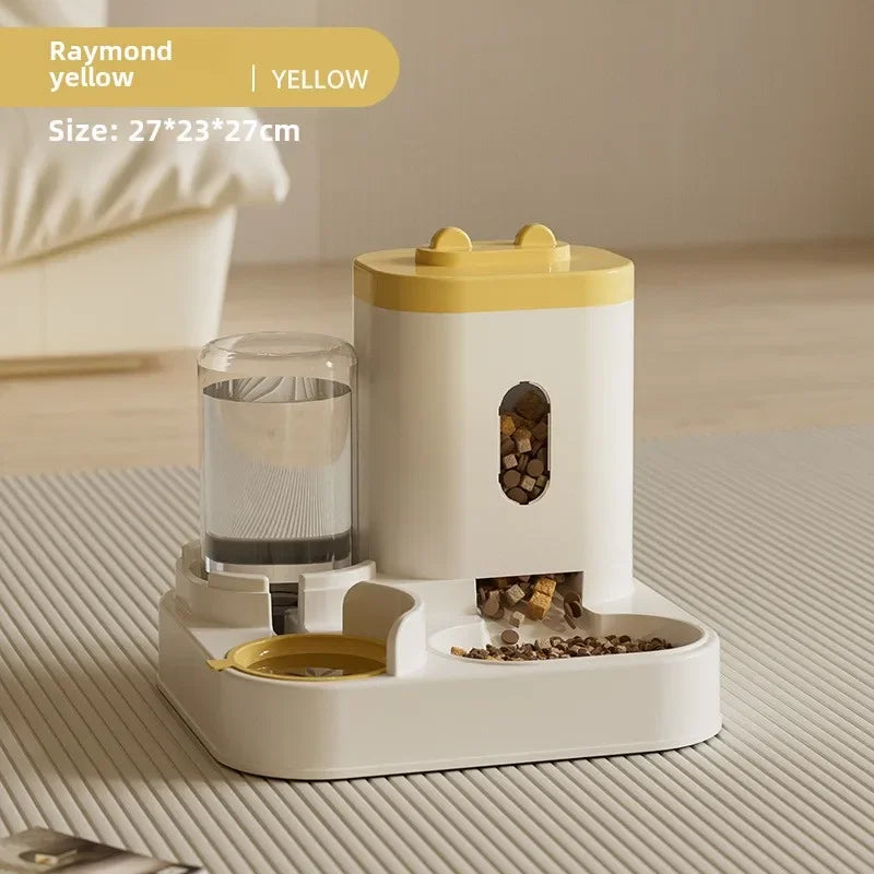 Automatic Feeder with Water Fountain
