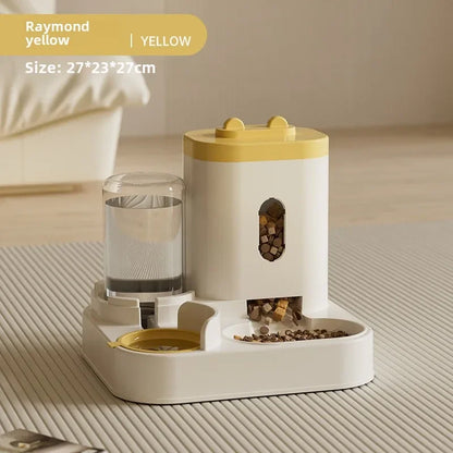 Automatic Feeder with Water Fountain