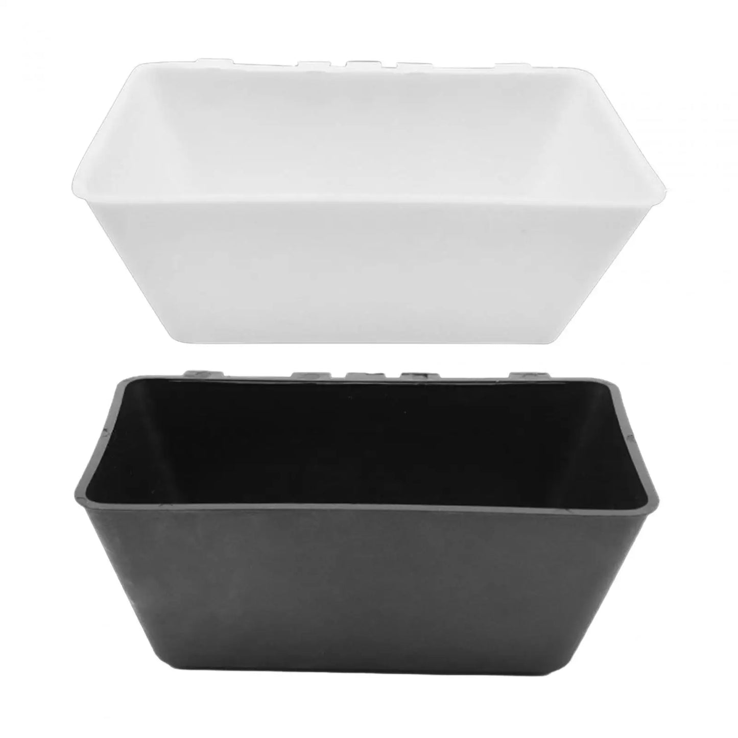 Hanging Fence Feeder Goat Feeder Multipurpose Poultry feed Trough feed Trough Water Bucket for Duck Chicken Piglets Sheep Horse