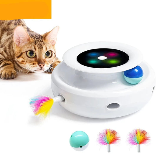 2-in-1 Smart Cat Toy Set