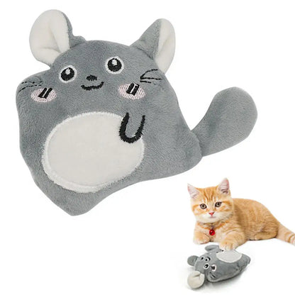Cat Catnip Toy Built-in Catnip Interactive Cat Pillow Toy Relieve Stress Stuffed Plush Animal Pet Supplies Exercise Your Cat