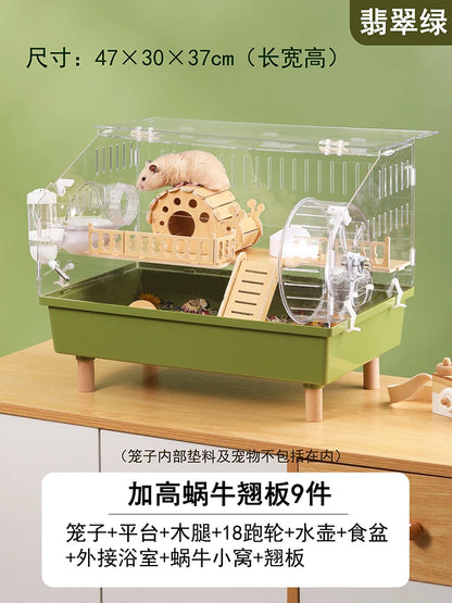 Hamster Cage Djungarian Hamster Special Cage Super Cheap Big Villa Basic Cage All Products Set Complete