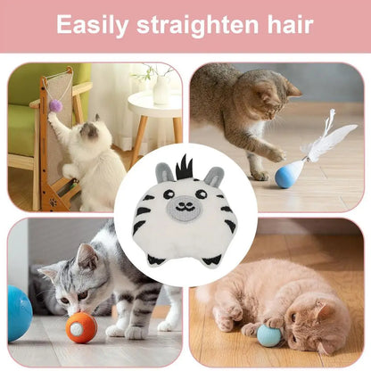 Cat Catnip Toy Built-in Catnip Interactive Cat Pillow Toy Relieve Stress Stuffed Plush Animal Pet Supplies Exercise Your Cat