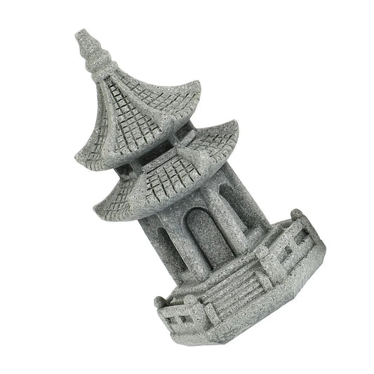 Decorations Mini Lanterns Statue Aquarium Hiding Cave Gardening Sandstone Pagoda Outdoor Accessories