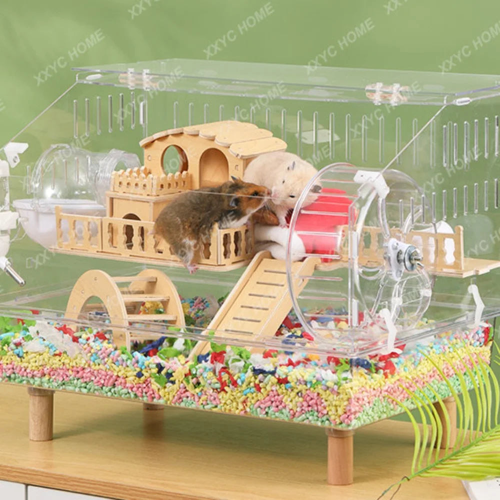 Hamster Cage Djungarian Hamster Special Cage Super Cheap Big Villa Basic Cage All Products Set Complete