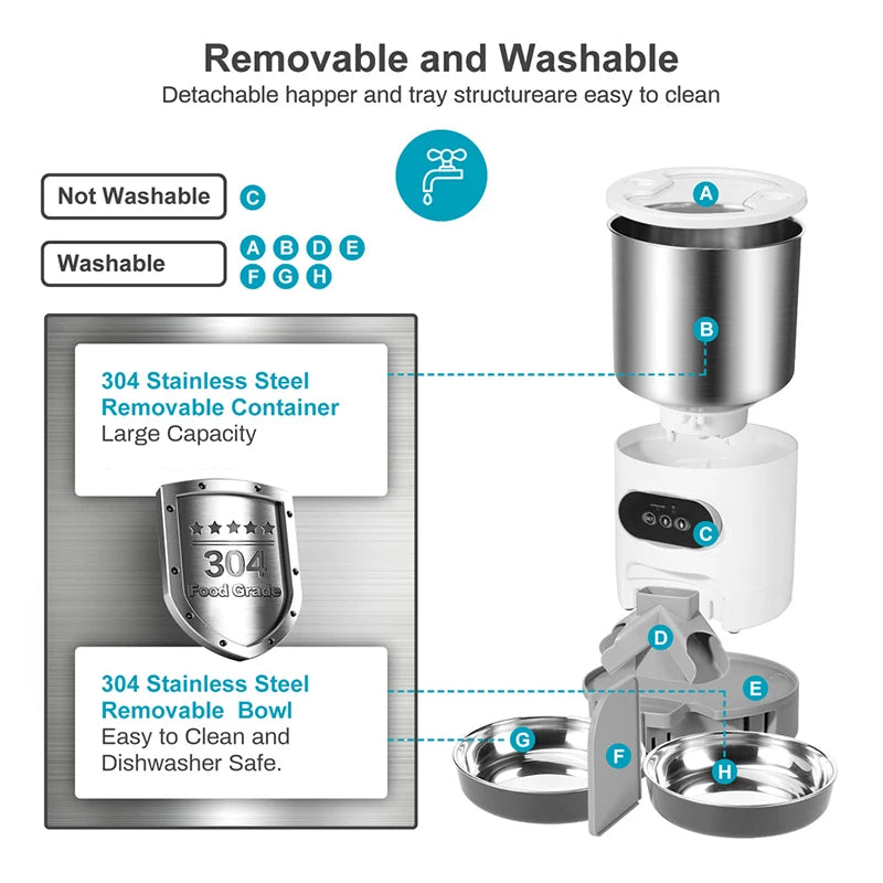 Smart APP Controlled Cat Feeder