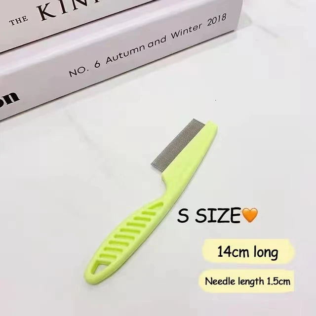 Stainless Steel Pet Shedding & Flea Comb