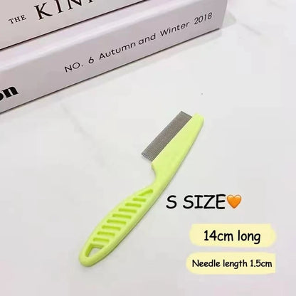 Stainless Steel Pet Shedding & Flea Comb