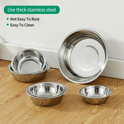 Large Capacity Stainless Steel Dog Bowl