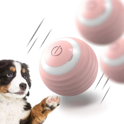 Interactive Cat Toys Ball Automatic Rotating Rolling Ball Rechargeable Smart Pet Toy Stimulate Hunting Instinct for Your Kitty