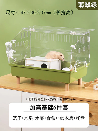 Hamster Cage Djungarian Hamster Special Cage Super Cheap Big Villa Basic Cage All Products Set Complete