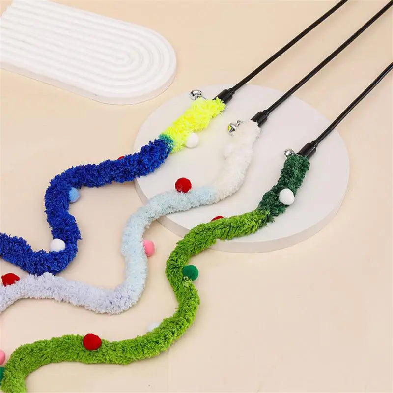 1/2PCS Pet Supplies Attract And Entertain Your Cat Lovely Cat Stick Interactive Play Interactive Toys Easy To Use And Clean