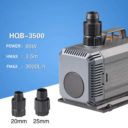 Aquarium Submersible Pump 220-240V Fountain Filter Fish Pond Silent Pump Amphibious Water Tank Fountain Side Suction Pump
