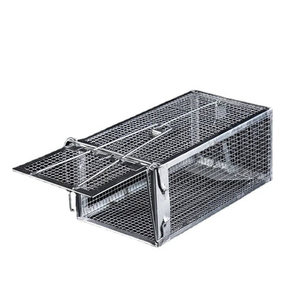 1pc Iron Sensitive Rat Trap Rat Catcher Cage for Chipmunks Rats Hamsters Similar-sized Live Rodents