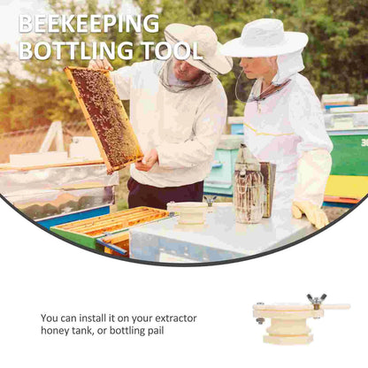 3 Pcs Honey Valve Extractor Gate Beekeeping Tools for Tap Abs Machine Plug Beekeeper