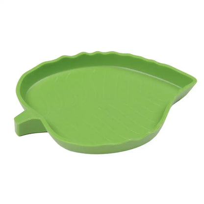Amphibians Reptiles Feeder Plastic Reptile Terrarium Feeding Basin Tortoise Lizard Crawler Bowl Basin Water Fountain for Turtles