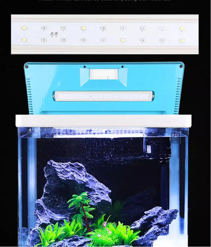 XL fish tank medium bottom filter goldfish tank household floor glass ecological large fish tank