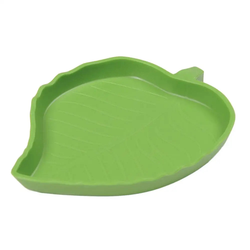 Amphibians Reptiles Feeder Plastic Reptile Terrarium Feeding Basin Tortoise Lizard Crawler Bowl Basin Water Fountain for Turtles