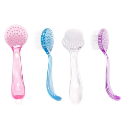 Long Hair Small Hamster Brush Plastic Round Head Guinea Pig Massage Combs Soft Bath Mini Brush Golden Bear Cleaning Comb