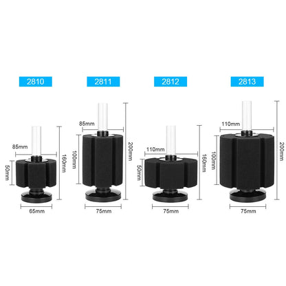 Water Fairy Biochemical Cotton Filter  SG-2810 SG-2811 Mini Fish Tank Pneumatic Filter Silent Narcissus Sponge Filter Aquarium