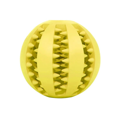 Interactive Rubber Dog Toy Ball