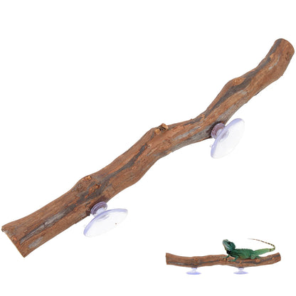 Bearded Dragon Accessory Wooden Tree Branch Reptile Tree Branch Lizard Reptile Toy DIY Craft Party Decoration