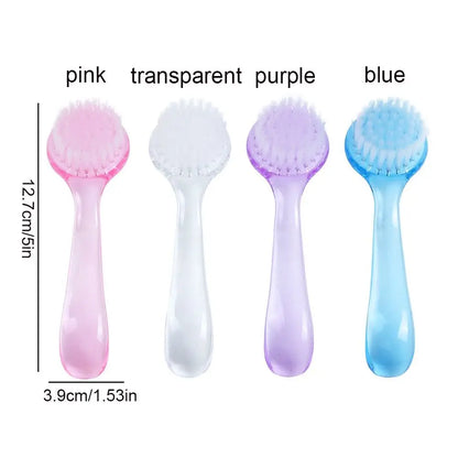 Long Hair Small Hamster Brush Plastic Round Head Guinea Pig Massage Combs Soft Bath Mini Brush Golden Bear Cleaning Comb