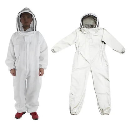 Beekeeper Protective Suit Bee Keeping Equipment Beekeeping Jacket White New