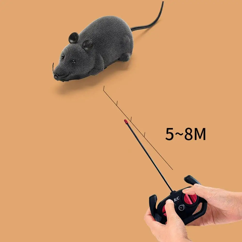 Electronic Mouse Cat Toy Mouse Interactive Cat Toys Wireless Electronic Mouse A Better Gift For Your Cats Dogs Pets Children And