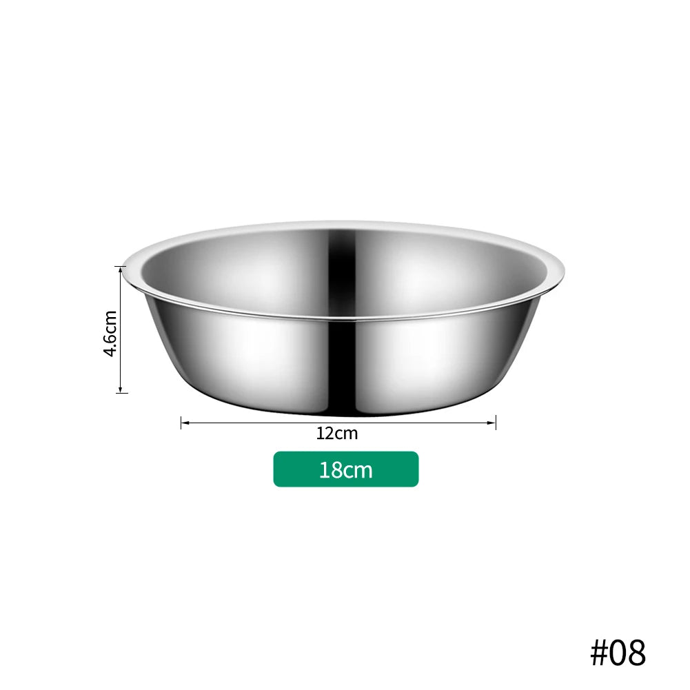 Large Capacity Stainless Steel Dog Bowl