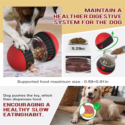 Interactive Dog Toy Rolling Ball