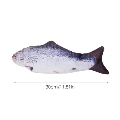Interactive Electric Fish Cat Toy
