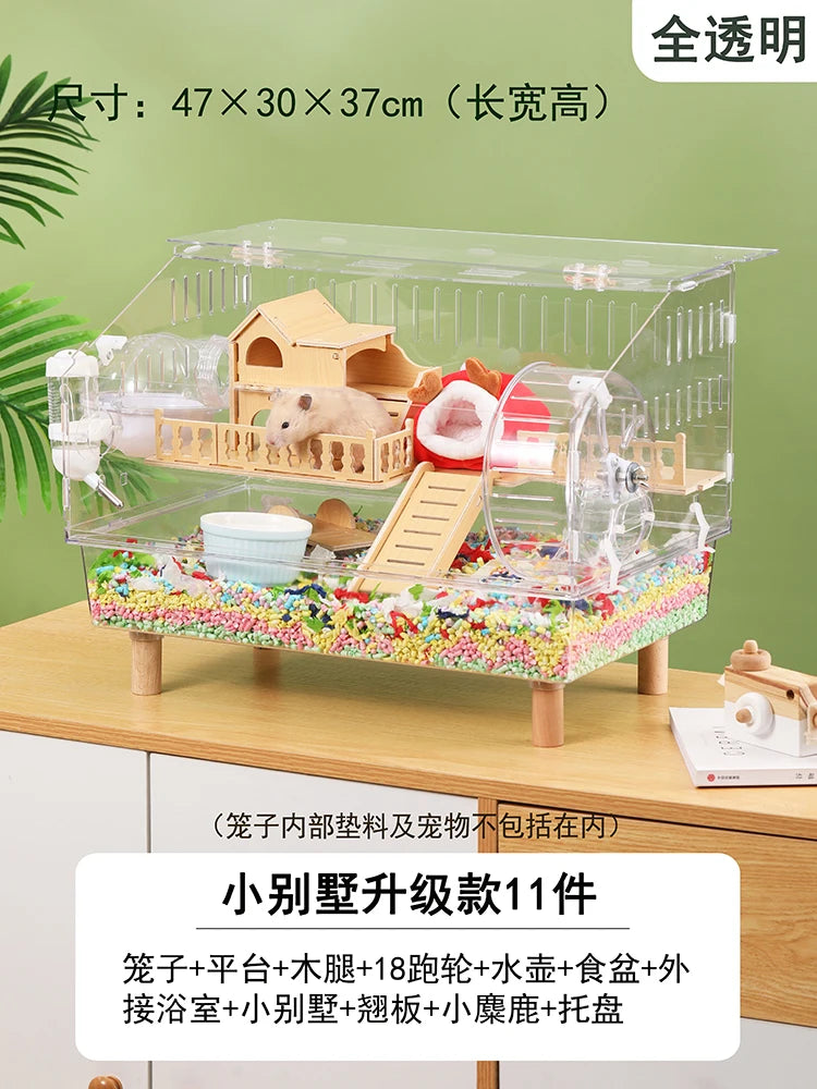 Hamster Cage Djungarian Hamster Special Cage Super Cheap Big Villa Basic Cage All Products Set Complete
