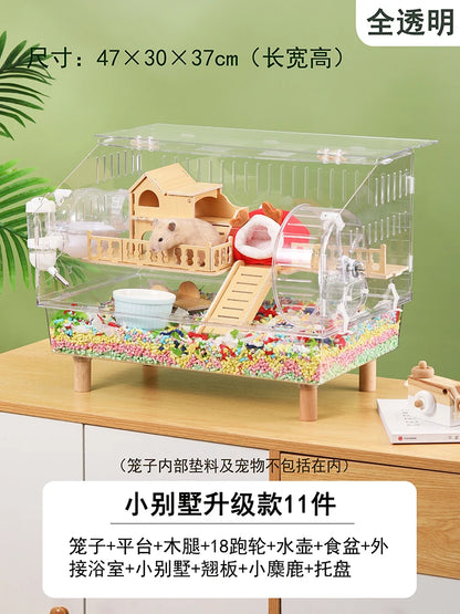 Hamster Cage Djungarian Hamster Special Cage Super Cheap Big Villa Basic Cage All Products Set Complete