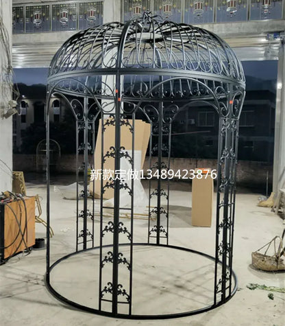 Bird Cage Outdoor Garden Shopping Mall Hot Pot Restaurant Oversized Bird Cage Metal Giant Cage