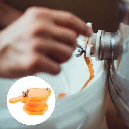 2 Pcs Nylon Honey Gate Honey Extractor Tap Beekeeping Bottling Tool Bee Keeping Supplies Honey Tap Tool Beekeeper Equipment (