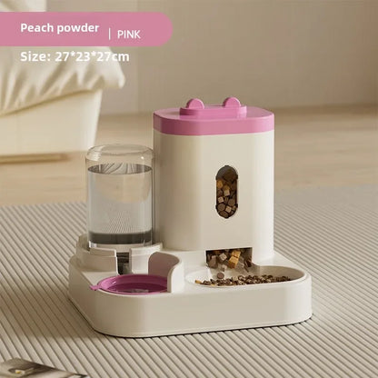 Automatic Feeder with Water Fountain