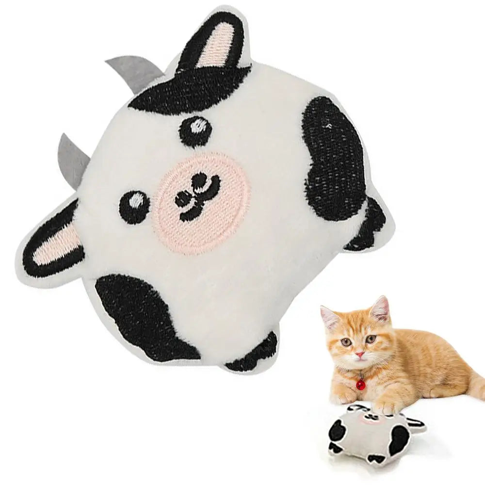 Cat Catnip Toy Built-in Catnip Interactive Cat Pillow Toy Relieve Stress Stuffed Plush Animal Pet Supplies Exercise Your Cat